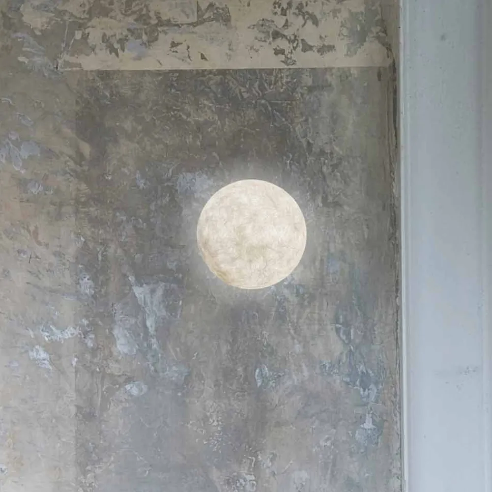 In-es.artdesign Moderne Wandleuchten-Moderne Wandleuchte A. Moon in Nebulite