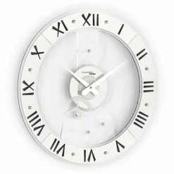 Viadurini Time Design Wanduhren-moderne Wanduhr groß  aus Mineralglas BettyG  Modell