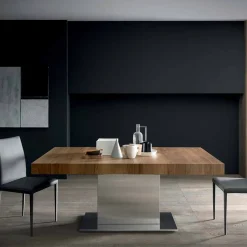 Viadurini Living Ausziehbare Esstische-Moderner ausziehbarer Tisch Bis zu 480 cm aus Holz Made in Italy - Michael