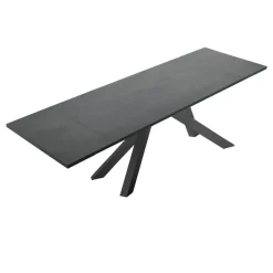 Viadurini Living Ausziehbare Esstische-Moderner ausziehbarer Tisch mit laminierter Holzplatte, hergestellt in Italien – Settimmio