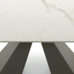 Viadurini Living Ausziehbare Esstische-Moderner ausziehbarer Tisch bis 278 cm aus Made in Italy Keramik – Dalmatiner