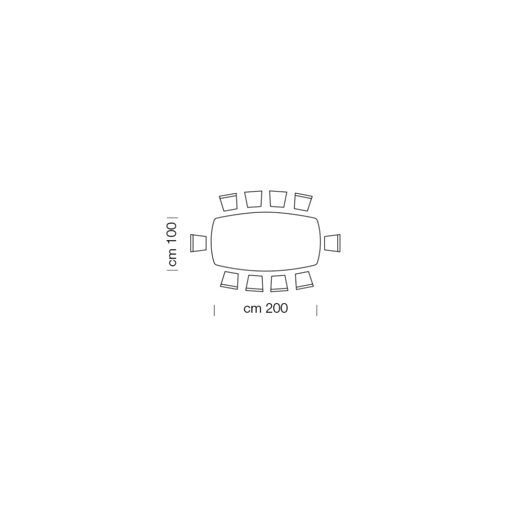 Viadurini Living Esstische-Moderner Barrel-Tisch aus Keramik und roségoldenem Stahl, hergestellt in Italien – Settimmio