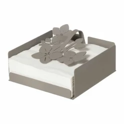 Viadurini Kitchen Küchenzubehör-Moderner Blumen Serviettenhalter aus Edeleisen Made in Italy - Marken