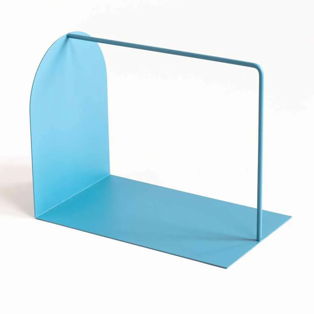 Viadurini Living Zeitungsständer-Moderner Boden-Zeitungsständer aus farbigem Stahl Made in Italy - Marinella