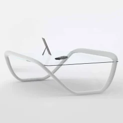 Viadurini Design Moderne Couchtische-Moderner Couchtisch aus Glas und Solid Surface® Continuum