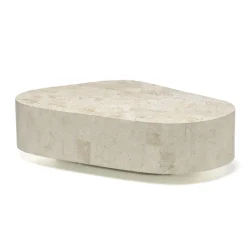 Viadurini Living Couchtische Aus Stein-Moderner Couchtisch in Fossilsteinform – Bowie