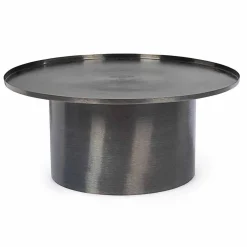 Viadurini Living Moderne Couchtische-Moderner Couchtisch mit runder Stahlplatte Homemotion - Michelino