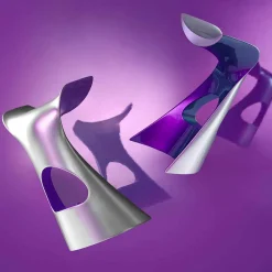 SLIDE Barhocker-moderner Design Hocker, aus Polyethylen - Koncord Next