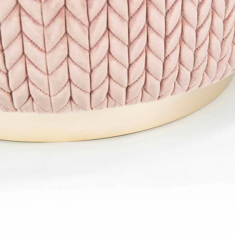 Viadurini Living Sitzsäcke|Sitzsäcke-Moderner Designhocker Belle 1, mit Stoffbezug