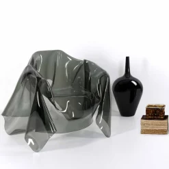 Viadurini Living Moderne Sessel-Moderner Design-Sessel aus rauchigem Plexiglas Paris, hergestellt in Italien