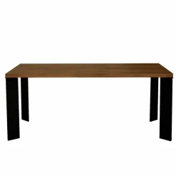 Viadurini Living Esstische Nach Mass|Esstische-Moderner Designtisch aus natürlichem Walnussholz, L180xP90cm, Yvonne