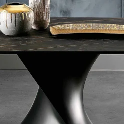 Viadurini Living Esstische-Moderner Designtisch aus Glaskeramik made in Italy, Clark