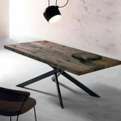 Viadurini Living Esstische Nach Mass|Esstische-Moderner Esstisch aus Massivholz made in Italy, Oncino