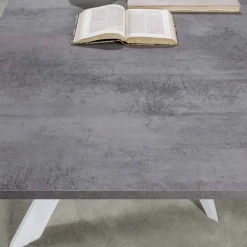 Viadurini Living Ausziehbare Esstische-Moderner Esstisch ausziehbar, Melamintischplatte - Marliana