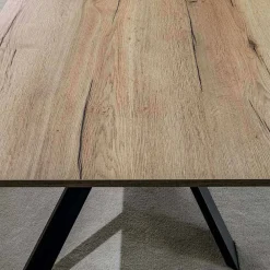 Viadurini Living Ausziehbare Esstische-Moderner Esstisch ausziehbar, Melamintischplatte - Marliana