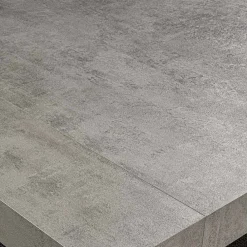 Viadurini Ausziehbare Esstische-Moderner esstisch ausziehbar bis 260/280 cm aus Holz und Metall Teramo