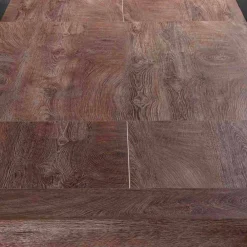 Viadurini Ausziehbare Esstische-Moderner esstisch ausziehbar bis 260/280 cm aus Holz und Metall Teramo