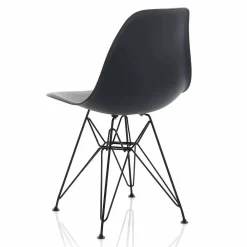 Viadurini Living Moderne Stühle-Moderner Esszimmerstuhl aus Polypropylen und Metall, 4 Stück - Chiazza