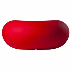 SLIDE Sessel Kunststoff-Moderner farbiger Gartensessel Chubby, hergestellt in Italien