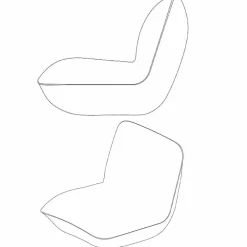 Vondom Sessel Kunststoff-Moderner Gartensessel aus Polyethylen von