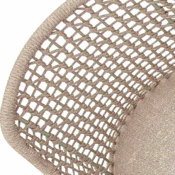 Varaschin Holzsessel-Moderner Gartensessel aus massivem Irokoholz Emma