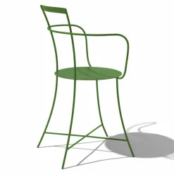 Viadurini in the Garden Gartenstühle Metall-Moderner Gartenstuhl aus farbig lackiertem Stahl Made in Italy - Edda