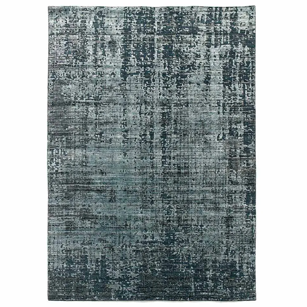 Viadurini Carpets Teppiche-Moderner handgeknüpfter Wohnzimmerteppich aus Bambusseide und Baumwolle - Buba