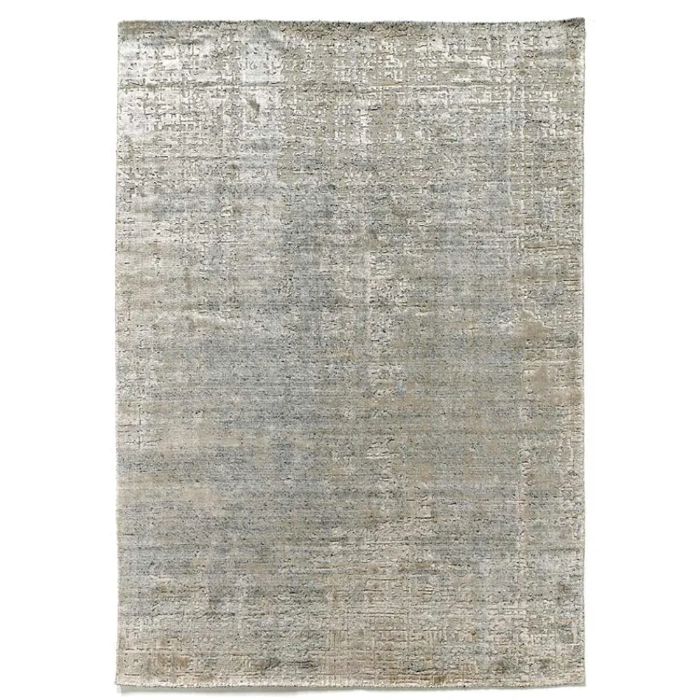 Viadurini Carpets Teppiche-Moderner handgeknüpfter Wohnzimmerteppich aus Bambusseide und Baumwolle - Buba