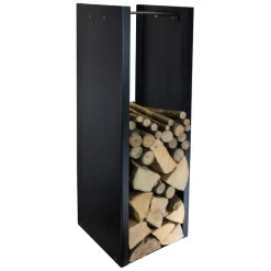 Viadurini Fire Design Kaminholzständer Aus Eisen Und Stahl-Moderner Holzständer aus lackiertem Stahl Made in Italy - Patrik