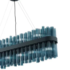 Viadurini Lighting Moderne Kronleuchter-Moderner italienischer handgefertigter Luxus-Kronleuchter aus mundgeblasenem Glas - Maesta