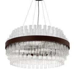 Viadurini Lighting Moderne Kronleuchter-Moderner italienischer Luxus-Kronleuchter aus mundgeblasenem Glas - Maesta