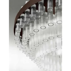 Viadurini Lighting Moderne Kronleuchter-Moderner italienischer Luxus-Kronleuchter aus mundgeblasenem Glas - Maesta