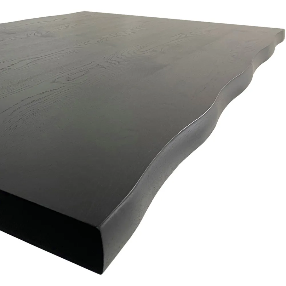 Viadurini Living Esstische-Moderner Küchentisch aus furniertem Holz und Stahl, hergestellt in Italien – Grotta