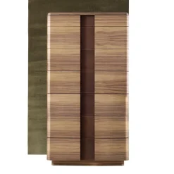 Grilli Kommoden-Moderner kleiner Schrank aus Massivholz York in Italien hergestellt