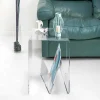 Viadurini Living Moderne Couchtische-Moderner kleiner Tisch / Zeitungsständer aus Plexiglas, Cavour