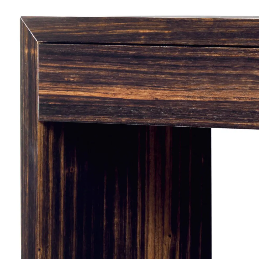 Grilli Konsolentisch Flur-Moderner Konsolentisch aus Ebenholz Zarafa made in Italy