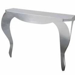 Viadurini Living Konsolentisch Flur-Moderner Konsolentisch aus Eisen in Blattgold oder Blattsilber - Daledale