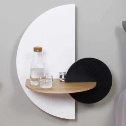Viadurini Living Wandregale-Moderner modularer Nachttisch aus Sperrholz Elegantes und vielseitiges Design - Ramia