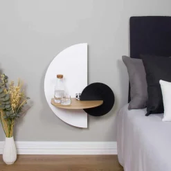 Viadurini Living Wandregale-Moderner modularer Nachttisch aus Sperrholz Elegantes und vielseitiges Design - Ramia