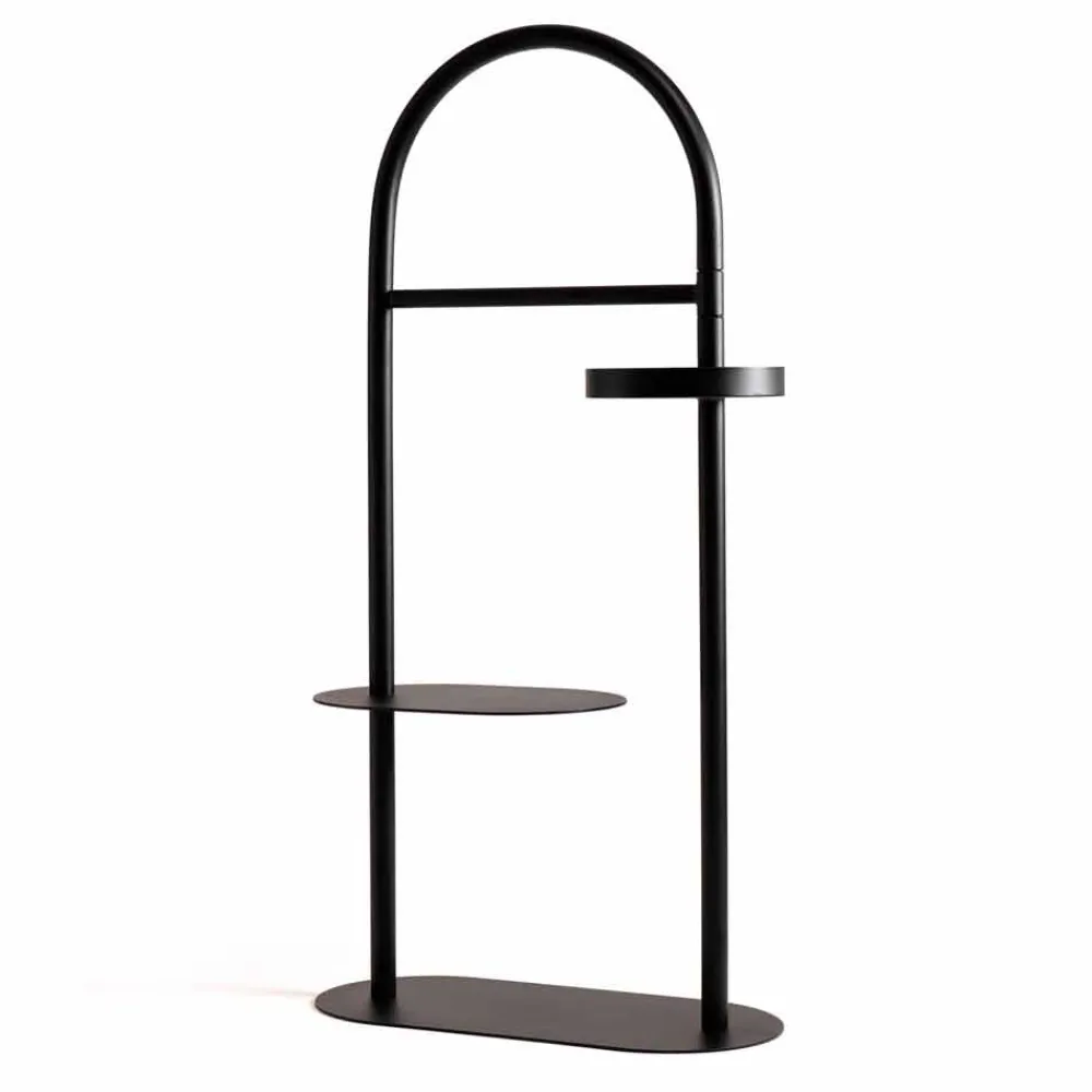 Viadurini Living Garderobenständer-Moderner Parkservice aus lackiertem RAL-Stahl im Made in Italy-Design - Mirello