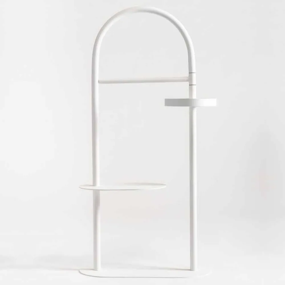 Viadurini Living Garderobenständer-Moderner Parkservice aus lackiertem RAL-Stahl im Made in Italy-Design - Mirello