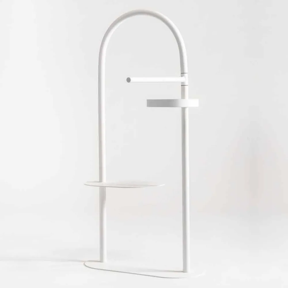 Viadurini Living Garderobenständer-Moderner Parkservice aus lackiertem RAL-Stahl im Made in Italy-Design - Mirello