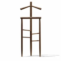 Viadurini Living Garderobenständer-Moderner Parkservice aus massivem Walnussholz oder massiver Esche Made in Italy - Kora