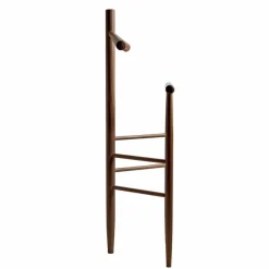 Viadurini Living Garderobenständer-Moderner Parkservice aus massivem Walnussholz oder massiver Esche Made in Italy - Kora