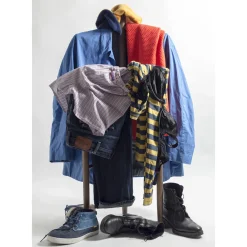 Viadurini Living Garderobenständer-Moderner Parkservice aus massivem Walnussholz oder massiver Esche Made in Italy - Kora