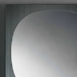 Viadurini Living Wandspiegel-Moderner quadratischer Wandspiegel in rauchiger Farbe Made in Italy - Bandolero