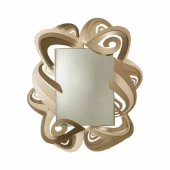 Viadurini Living Wandspiegel-Moderner rechteckiger Wandspiegel aus Eisen Made in Italy - Penny