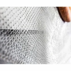 Viadurini Wandspiegel-Moderner runder Wandspiegel aus Metall und Teak Monno