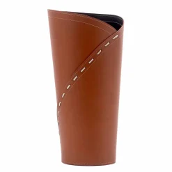 Limac Design Regenschirmständer Design-Moderner Schirmständer aus regeneriertem Katrina-Leder, hergestellt in Italien