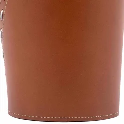 Limac Design Regenschirmständer Design-Moderner Schirmständer aus regeneriertem Katrina-Leder, hergestellt in Italien